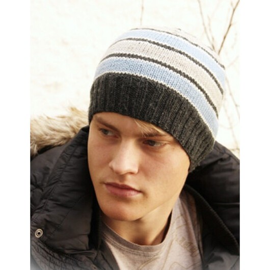 Ringo by DROPS Design - Mössa Stick-mönster S/M - M/L