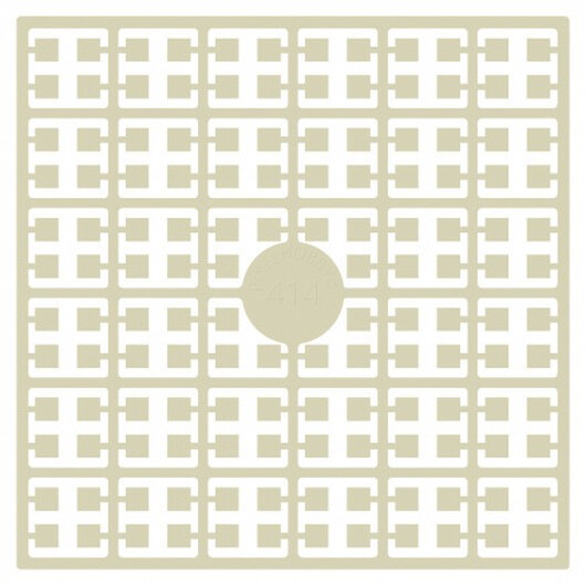 Pixelhobby Midi Pärlor 414 Extra ljus Mocka 2x2mm - 140 pixels