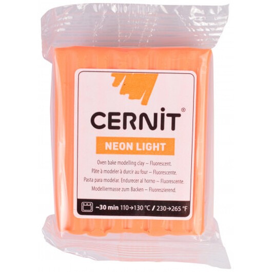 Cernit Modellera Neon 211 Orange 56g