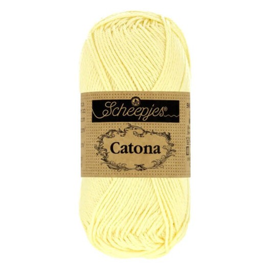 Scheepjes Catona Garn 101 Sterinlys - 10g