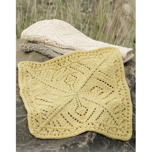 Thistle in Bloom by DROPS Design - Disktrasor Stick-mönster 26x26 cm