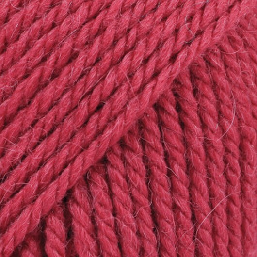 Drops Nepal Garn Unicolor 3608 Djup Röd