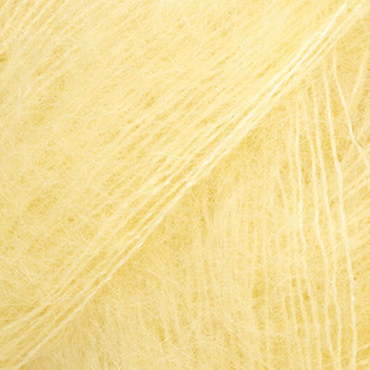 Drops Kid-Silk Garn Unicolor 52 Lemonade