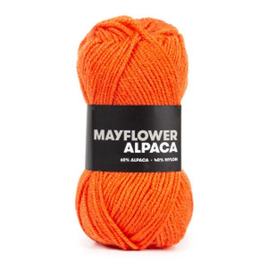 Mayflower Baby Alpaca Garn 12 Apelsinjuice