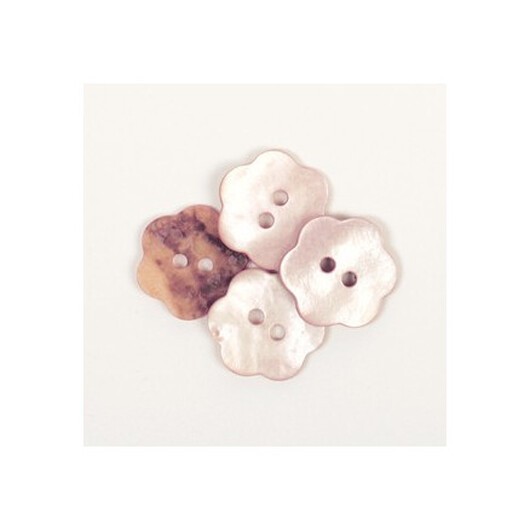 Drops Knapp Blomma Rodnad 15mm 615 - 1 st