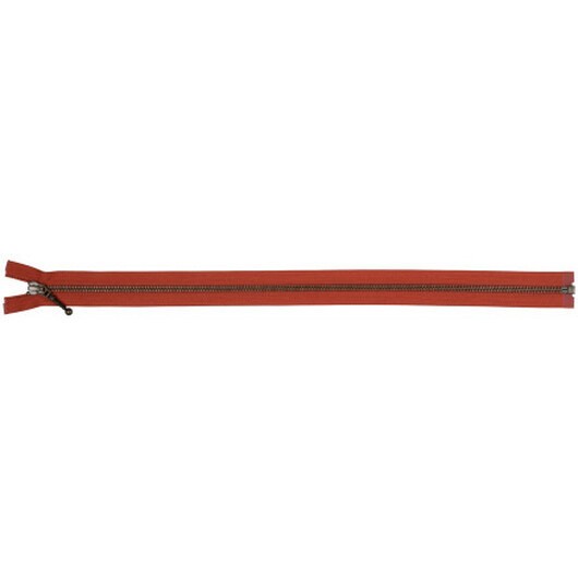 YKK Delbar Dragkedja/Blixtlås Antik Mässing Rost 6mm - 45cm