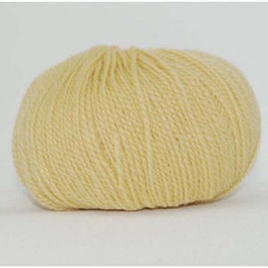 Hjertegarn Highland Fine Wool Garn 0826 Ljusgul