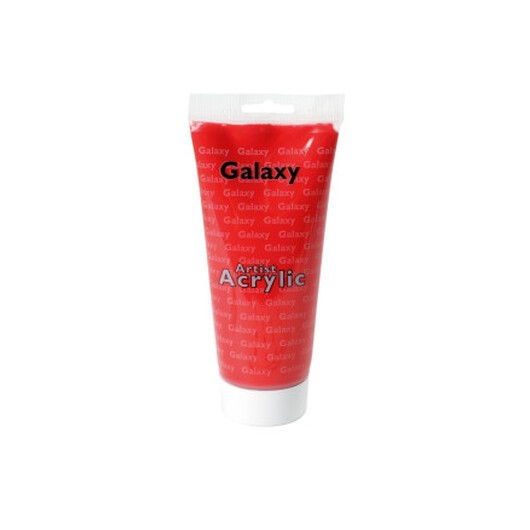 Galaxy Artist Akrylfärg/Konstnärsfärg Röd 200ml