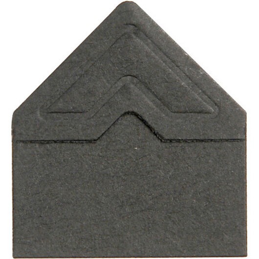 Fotohörn, B: 10 mm, 110 g, svart, 108 st./ 1 förp.