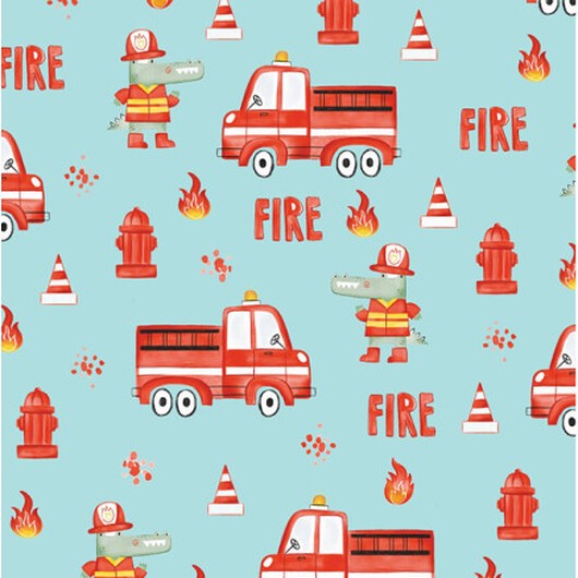 Bomullsjersey Print Tyg 150 cm 1807 Krokodil - 50cm