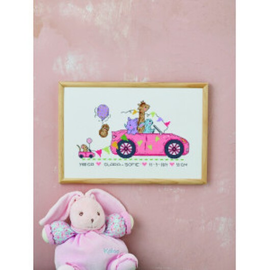 Permin Broderikit Clara-Sofie 30x20cm