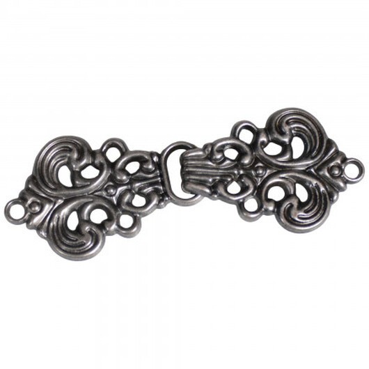 Hyskor/Hakar Antik Silver 5,8cm - 1 par