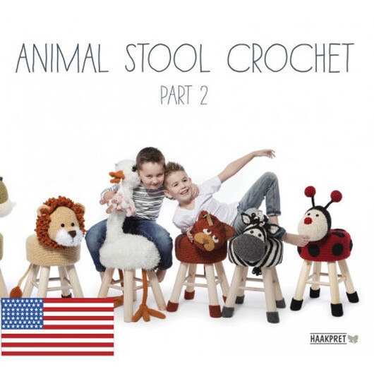 Animal Stool Crochet Part 2 - Engelska - Bok av Anja Toonen