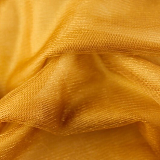 Tyll med Glitter Tyg 150cm 19 Brons - 50cm