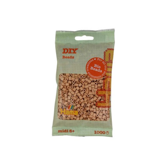 Hama Bio Midi Pärlor 190-27 Beige - 1000st