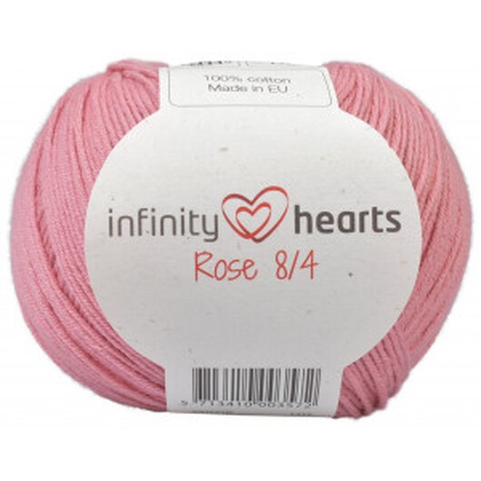 Infinity Hearts Rose 8/4 Garn Unicolor 29 Gammelrosa