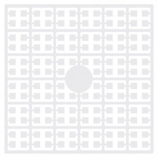 Pixelhobby Midi Pärlor 100 Vit 2x2mm - 140 pixels