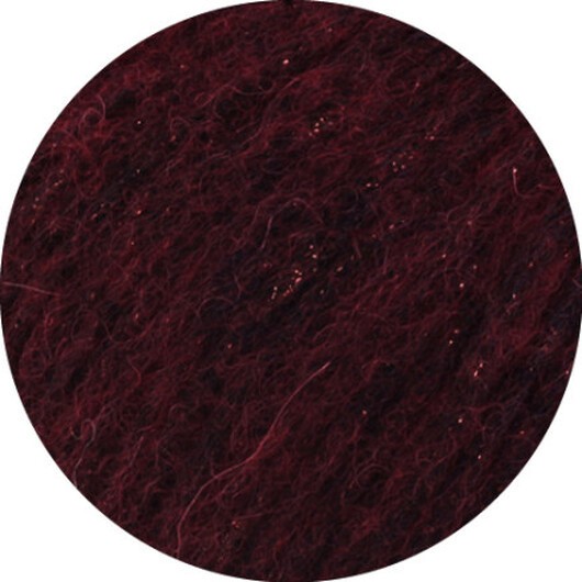 Lana Grossa Lucciola Garn 11 Svart Röd