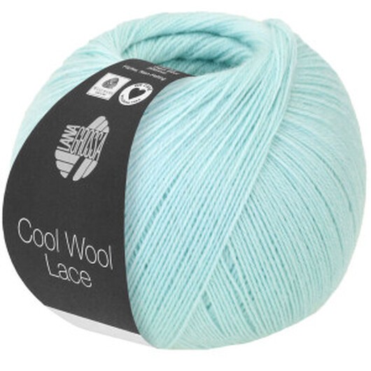 Lana Grossa Cool Wool Lace Garn 43 Pastellturkos