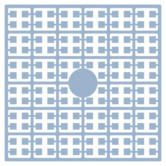 Pixelhobby Midi Pärlor 528 Blå Grå 2x2mm - 140 pixels