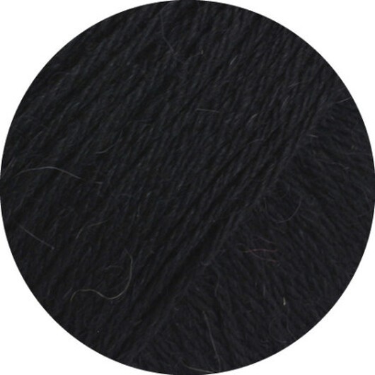 Lana Grossa Garn Landlust Alpaca Merino 160 410 Svart