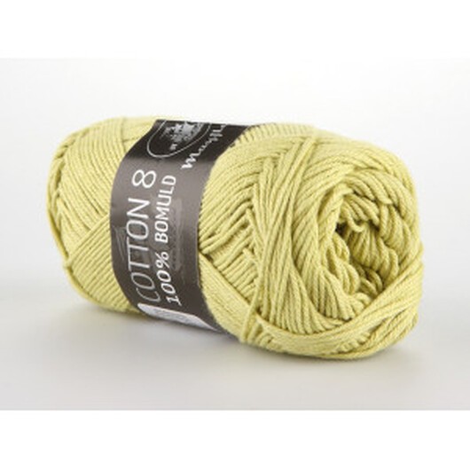 Mayflower Bomull 8/4 Garn Unicolor 1426 Lime