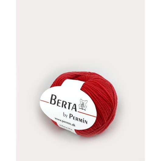 Permin Berta Garn 56 Julröd
