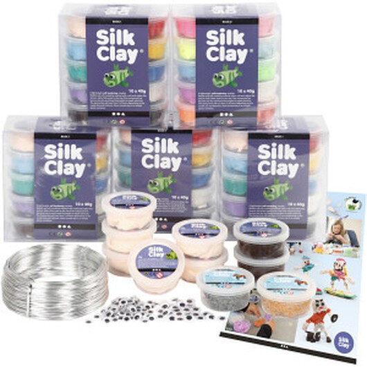 Klass-set till figurer med Silk ClayÂ®, 1 set