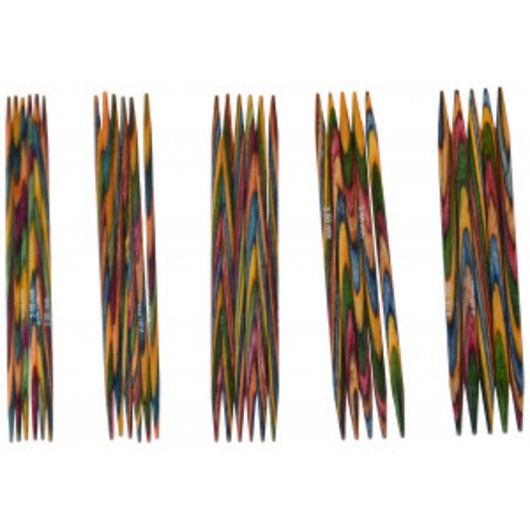 KnitPro Symfonie Strumpstickset Björk 10 cm 2-4 mm 5 Storlekar
