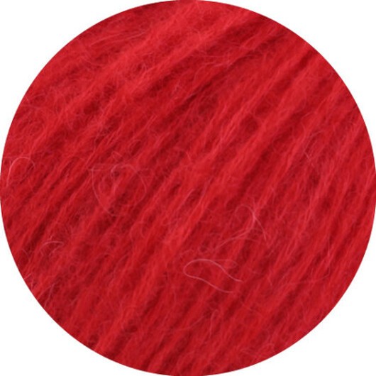 Lana Grossa Nebbia Garn 2 Röd