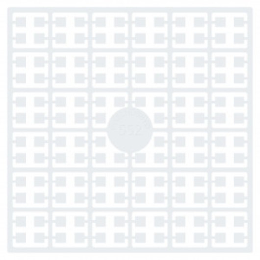 Pixelhobby Midi Pärlor 552 Snövit 2x2mm - 140 pixels