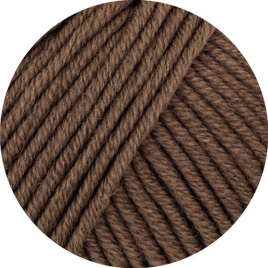 Lana Grossa Cool Wool Superbig Uni Garn 42 Grå Brun