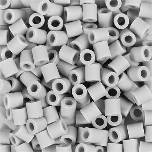 NABBI BioBeads, stl. 5x5 mm, Hålstl. 2.5 mm, medium, grå, 3000 st./ 1 förp.
