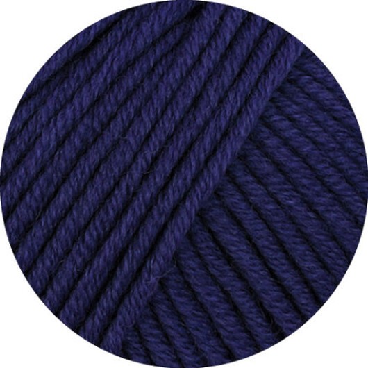 Lana Grossa Cool Wool Superbig Uni Garn 17 Mörkblå