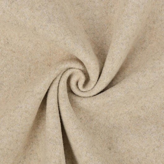 Fleecetyg 150cm 152 - Beige melerat