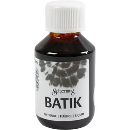 Batikfärg, brun, 100ml/ 1 flaska