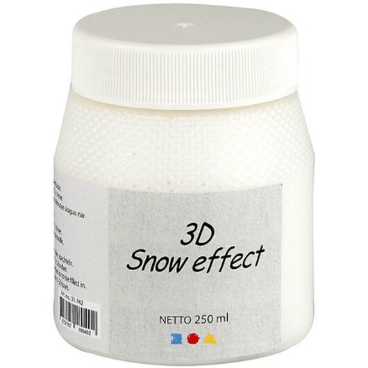 Effekt snö, vit, 250 ml/ 1 burk