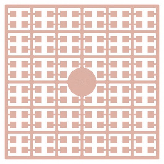 Pixelhobby Midi Pärlor 385 Extra ljus Dov Rosa 2x2mm - 140 pixels