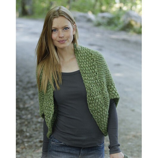 Â Perfect Day by DROPS Design - Stickmönster Bolero str. S - XXXL