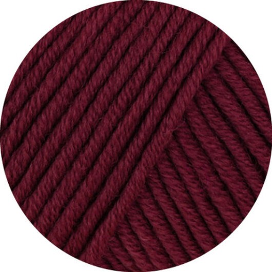 Lana Grossa Cool Wool Superbig Uni Garn 6 Vinröd