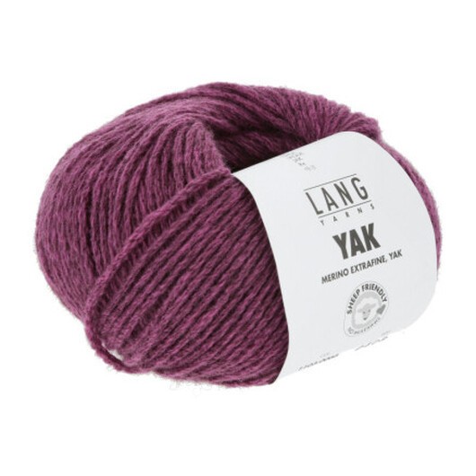 Lang Yarns Garn Yak 66 Fuchsia