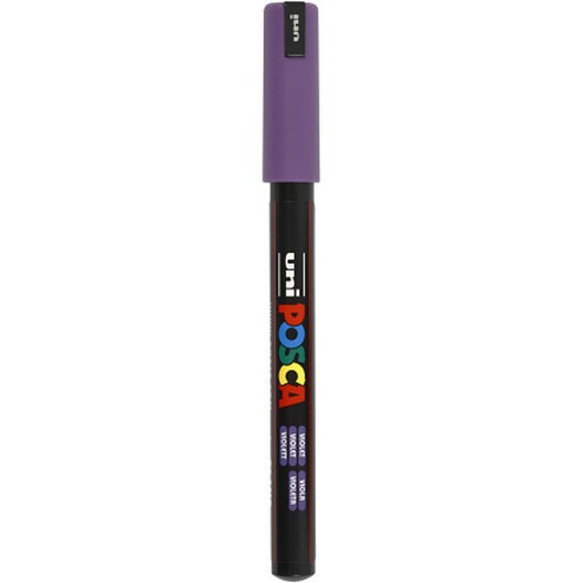 Posca Marker , nr. PC-1MR, spets 0,7 mm, extra fine, violet, 1 st.