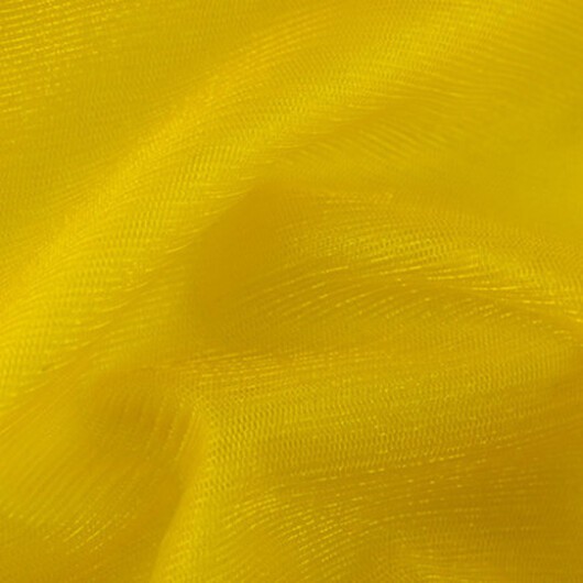 Tyll med Glitter Tyg 150cm 29 Gul - 50cm