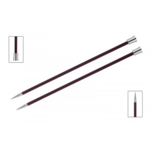 KnitPro Zing Stickor / Jumperstickor Aluminium 25cm 12,00mm / 9.8in US