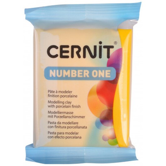 Cernit Modellera Unicolor 021 Gul 56g