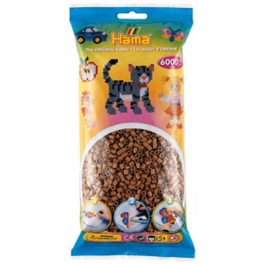 Hama Midi Pärlor 205-76 Nougat - 6000 st.