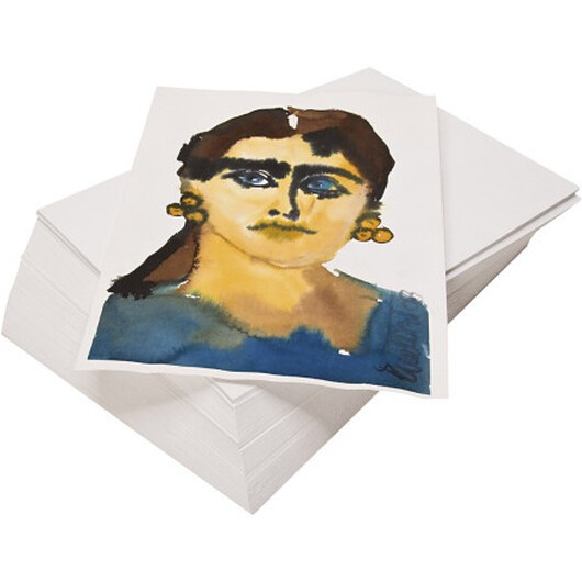 Akvarellpapper, A2, 180 g, vit, 100 ark/ 1 förp.