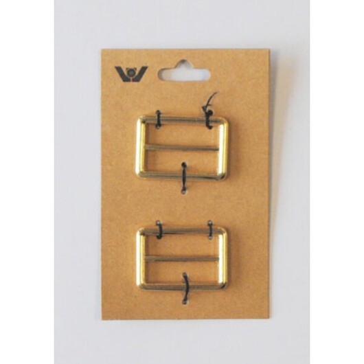 Spänne Justerbart 38mm Guld - 2 st