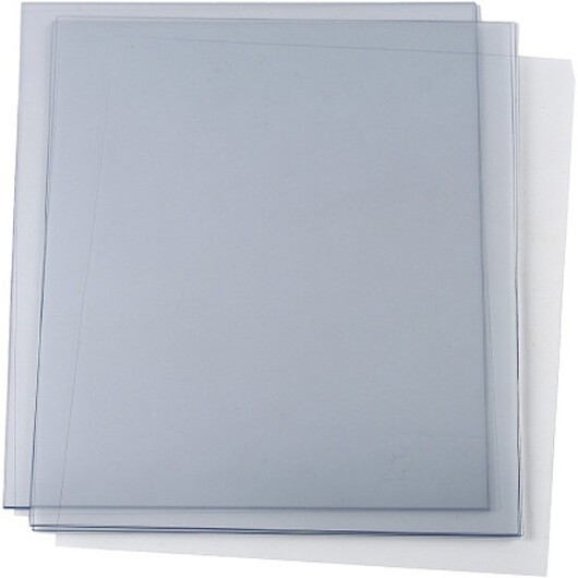 Hårdfolie, A4, ark 210x297 mm, tjocklek 190 my, 5 ark/ 1 förp.