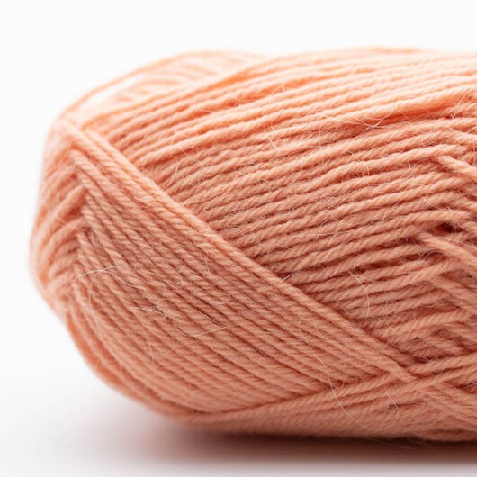 Kremke Soul Wool Edelweiss Alpaka 018 Persikoblomma